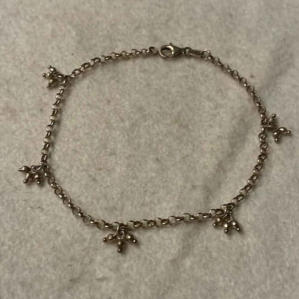 *925 Sterling Silver Ankle Bracelet